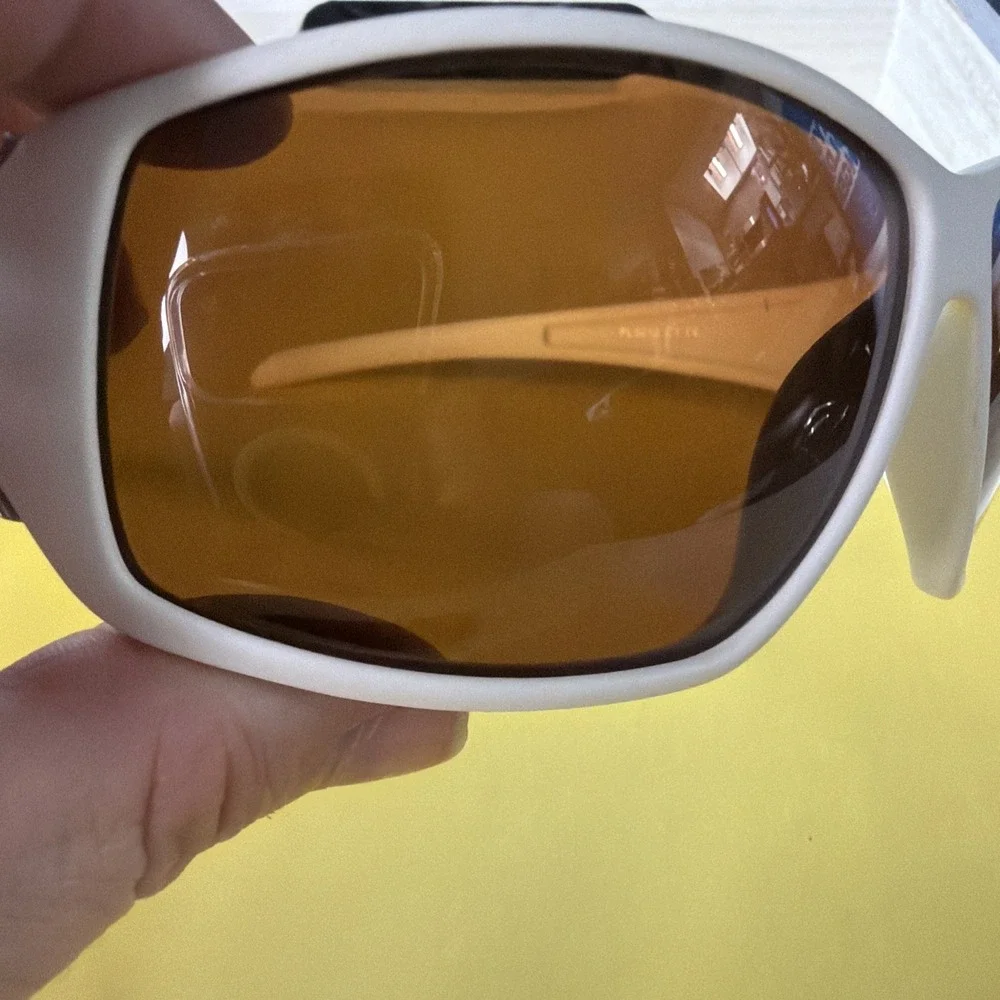 Polar Sport PLS012 C1 White Frame Sun glasses Polarized Men Unisex Women